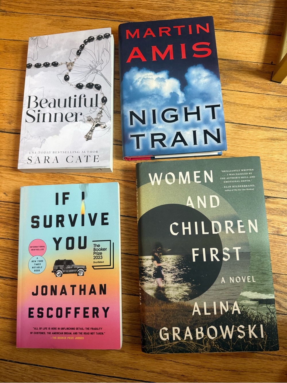 Set of 4 Books: Novels for Summer Reading